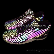 Custom reflective TPU film for shoes, clothing